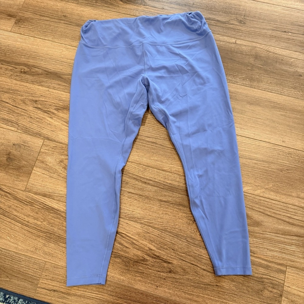 Lululemon Wunder Train High-Rise Tight 26" Size 20 Periwinkle Blue